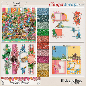 Birds and Bees BUNDLE from Designs by Lisa Minor