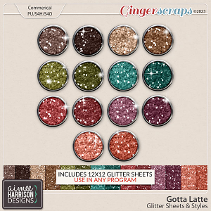 Gotta Latte Glitters by Aimee Harrison