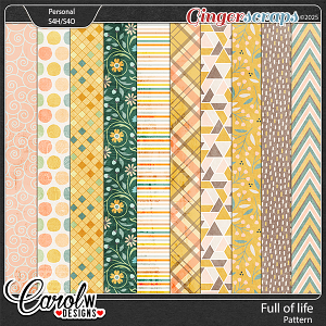 Full of life-Pattern paper