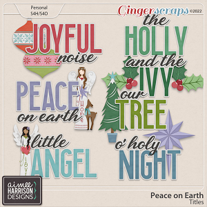 Peace On Earth Titles by Aimee Harrison