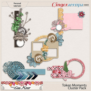 Token Moments Cluster Pack from Designs by Lisa Minor