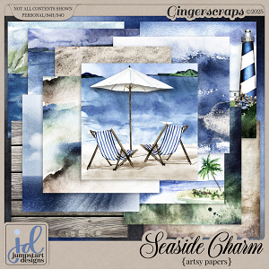 Seaside Charm {Artistic & Scenic Backgrounds}