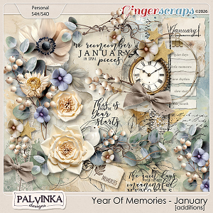 Year Of Memories - January Additions by Palvinka Designs