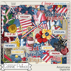 Americana  - Kit by Connie Prince