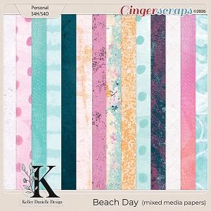 Beach Day Paint Kit by Kelley Danielle Design