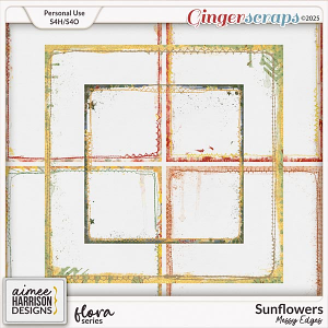 Sunflowers Messy Edges by Aimee Harrison Sunflowers Messy Edges by Aimee Harrison
