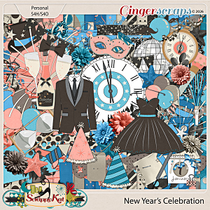 New Year's Celebration Kit by The Scrappy Kat
