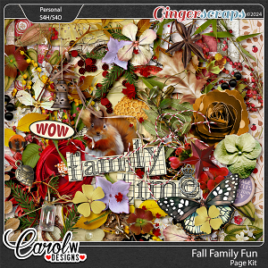 Fall Family Fun-Page Kit