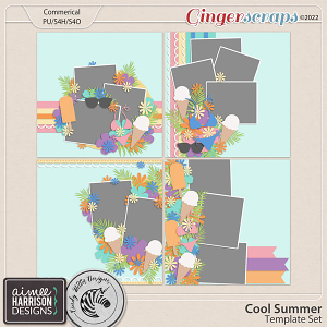 Cool Summer Templates by Aimee Harrison and Cindy Ritter Designs