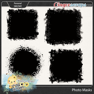Winter Starburst Sparkling Photo Masks Winter Starburst Sparkling Photo Masks