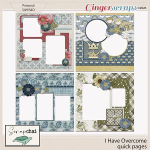 I Have Overcome Quick Pages by ScrapChat Designs