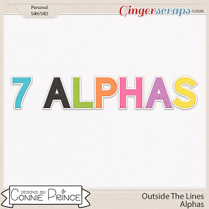 Outside The Lines - Alpha Pack AddOn by Connie Prince