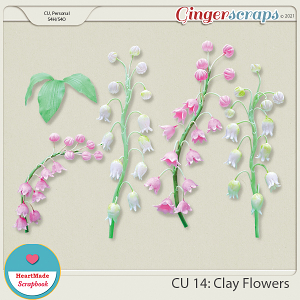 CU 14 - Clay flowers