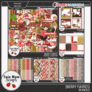 Berry Fairies - BUNDLE by Twin Mom Scraps