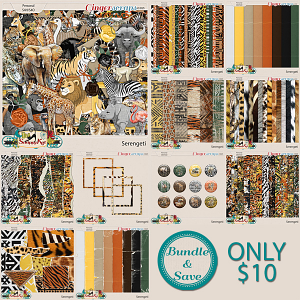 Serengeti Bundle by The Scrappy Kat