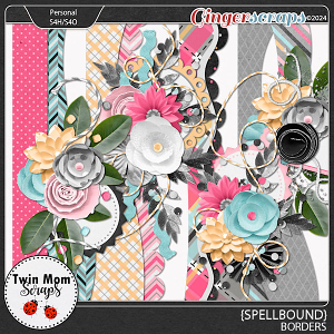 Spellbound - BORDERS by Twin Mom Scraps