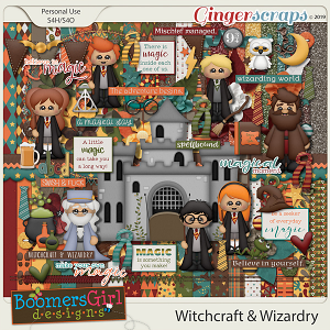 Witchcraft & Wizardry by BoomersGirl Designs