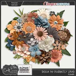 Rescue Me - Purrfectly Loved [Flowers & Foliage] Cindy Ritter & Aimee Harrison 