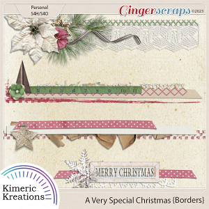 A Very Special Christmas Borders by Kimeric Kreations