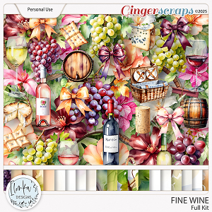 Fine Wine Full Kit by Ilonka's Designs