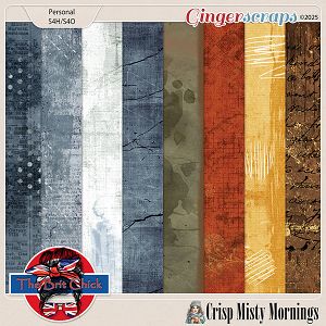 Crisp Misty Mornings Artsy Papers By The Brit Chick