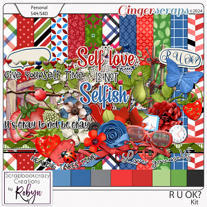 R U OK Kit by Scrapbookcrazy Creations