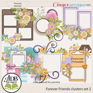 Forever Friends Clusters Set 2