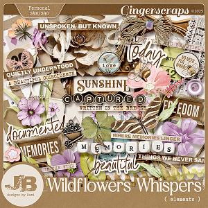 Wildflowers Whispers Elements by JB Studio