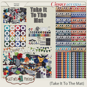 Take It To The Mat Bundle by Scraps N Pieces 