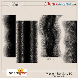 Masks Borders 10 by Lindsay Jane