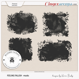Buzzbee Scraps: Feeling Fallish Masks