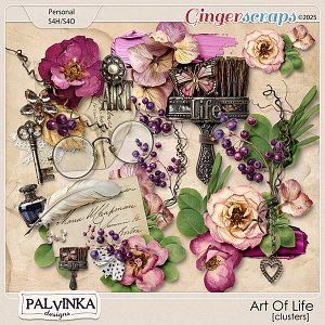 Art Of Life Clusters by Palvinka Designs