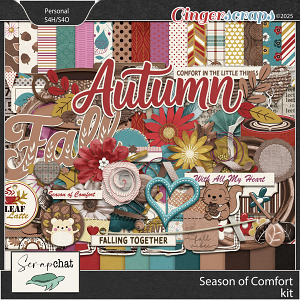 Season of Comfort Kit by ScrapChat Designs Season of Comfort Kit by ScrapChat Designs
