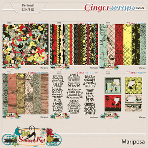 Mariposa Bundle by The Scrappy Kat