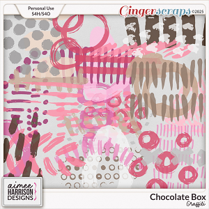 Chocolate Box Stamps by Aimee Harrison