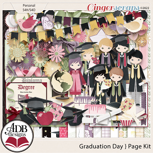 Graduation Day Page Kit