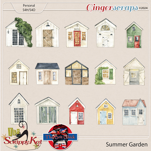Summer Garden Sheds & Houses Add-on by The Scrappy Kat