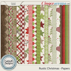 Rustic Christmas - Papers