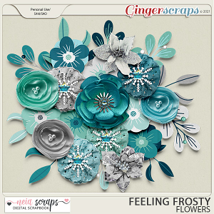 Feeling Frosty - Flowers - by Neia Scraps