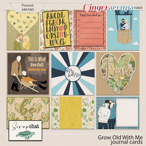 Grow Old With Me Journal Cards by ScrapChat Designs