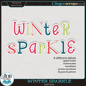 Winter Sparkle Alphas by ADB Designs