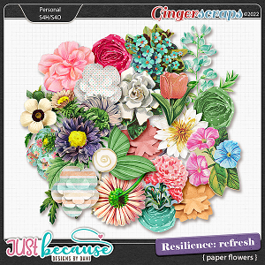 Resilience: Refresh Paper Flowers by JB Studio