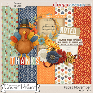 #2025 November - Mini Kit Pack by Connie Prince #2025 November - Mini Kit Pack by Connie Prince