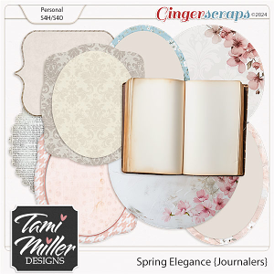 Spring Elegance Journalers by Tami Miller Designs