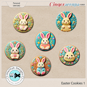 Easter Cookies 1 by Wetfish Designs