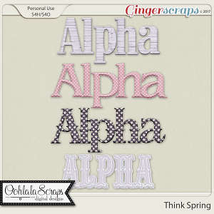 Think Spring Alphabets