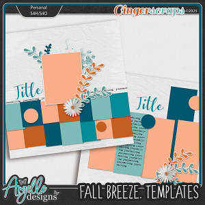 Fall Breeze Templates by Angelle Designs