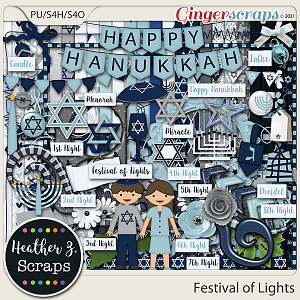Festival of Lights KIT by Heather Z Scraps