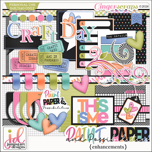 Paint, Paper & Possibilities {Enhancements}