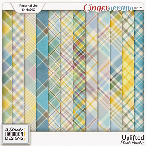 Uplifted Plaid Papers by Aimee Harrison Uplifted Plaid Papers by Aimee Harrison